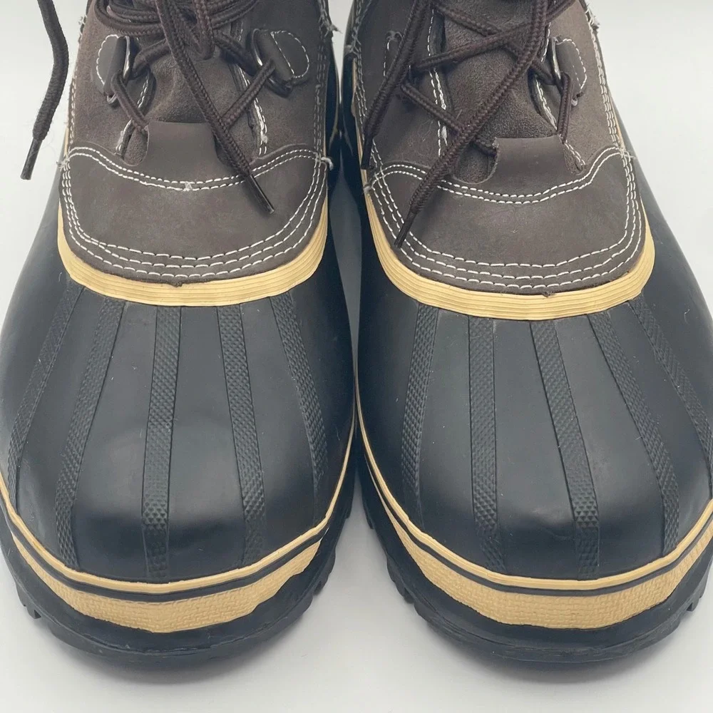 Northside Thermolite Waterproof Duck Snow Boots Men's Size 12 Insulated Brown